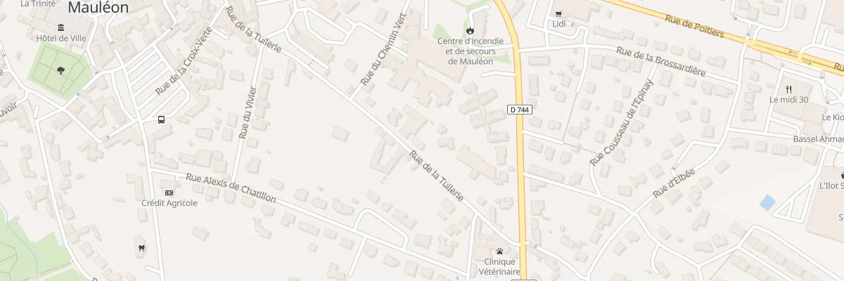 Plan du 19 Rue de la Tuilerie à Mauléon