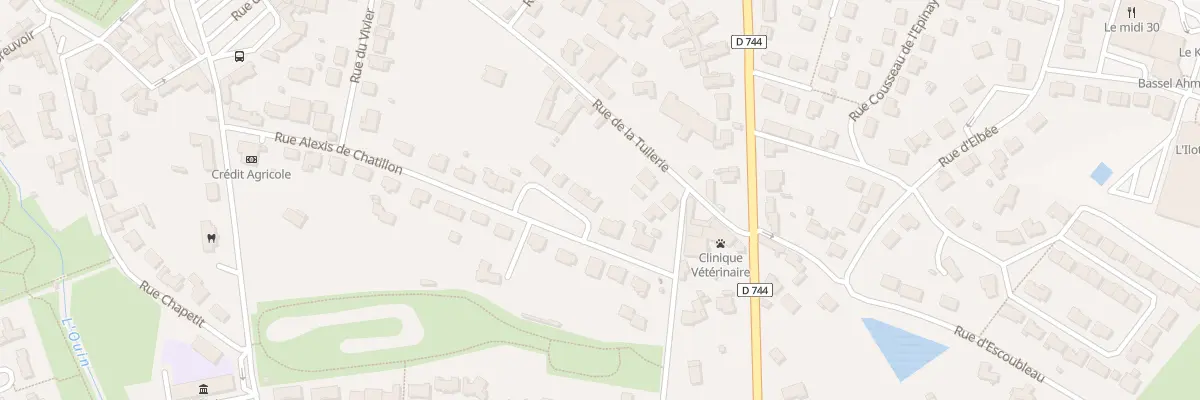 Plan du 21 Rue Alexis de Chatillon à Mauléon