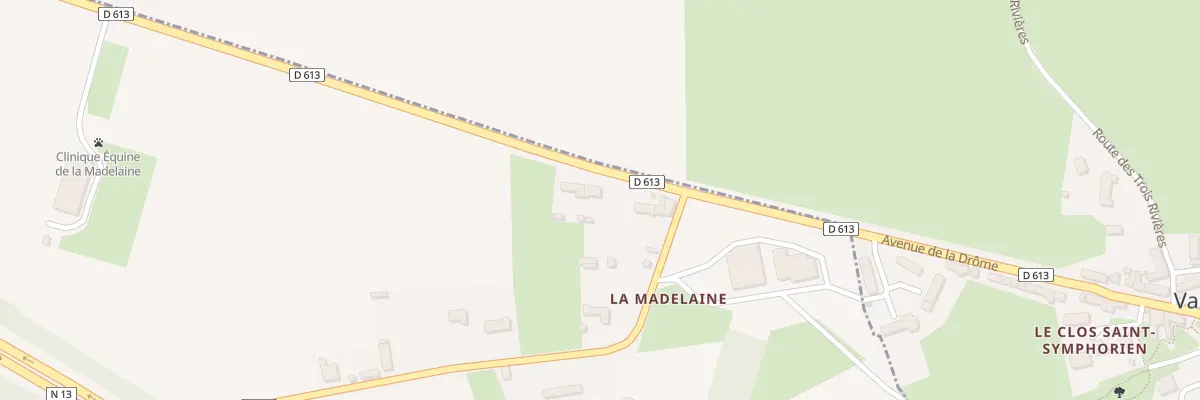 Plan du 7 Rte de Cherbourg à Cussy