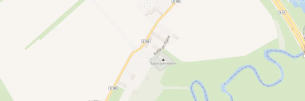 Plan du 33 Rle de l’Église à Barbeville
