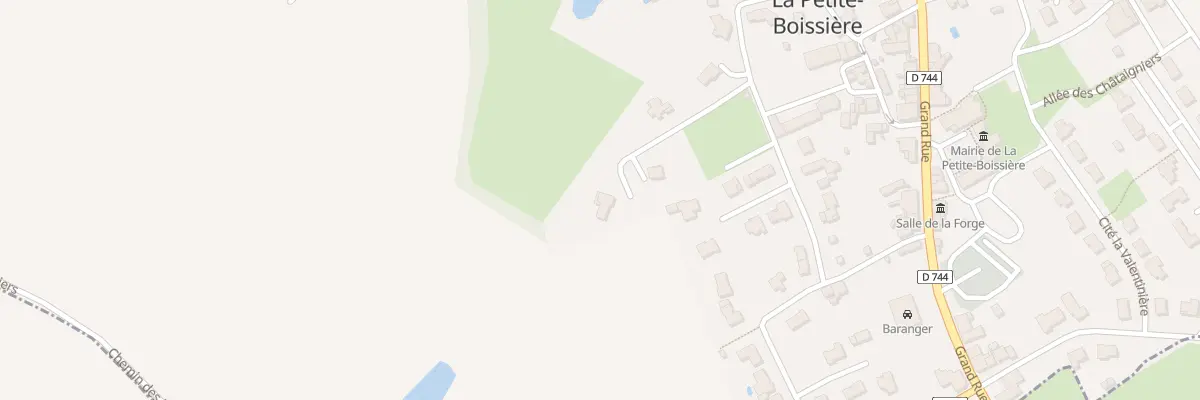 Plan du 26 Che de la Croix Verte à La Petite-Boissière