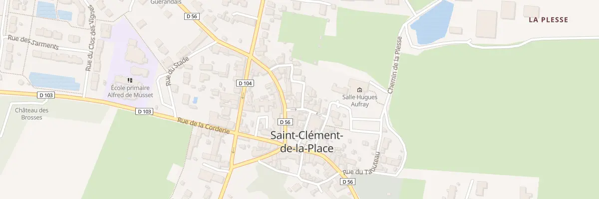 Plan du 3 Rue de l’Abattoir à Saint-Clément-de-la-Place