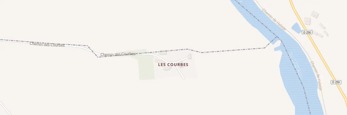 Plan du 787 Che des Courbes à Saint-Jean-sur-Mayenne