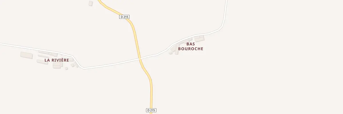 Plan du 1 Bas Bouroche à Houssay