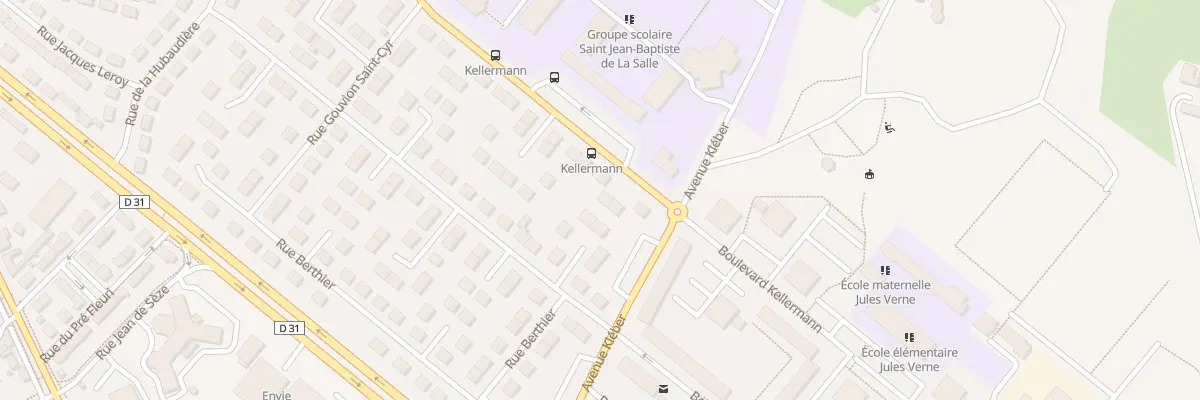 Plan du 78 Bd Kellermann à Laval