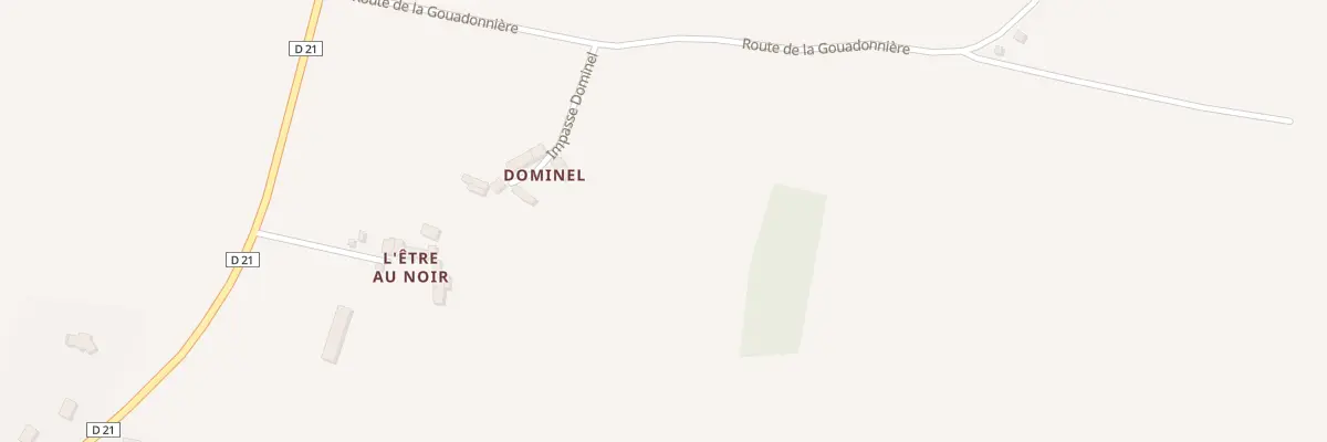 Plan du 64 Dominel à Passais Villages