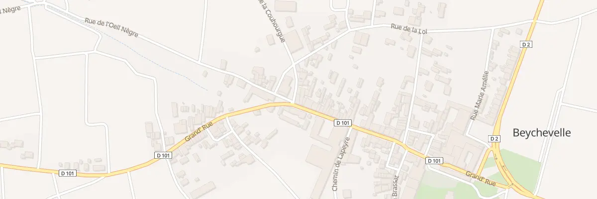 Plan du 2 Pl des Joyeusettes à Saint-Julien-Beychevelle