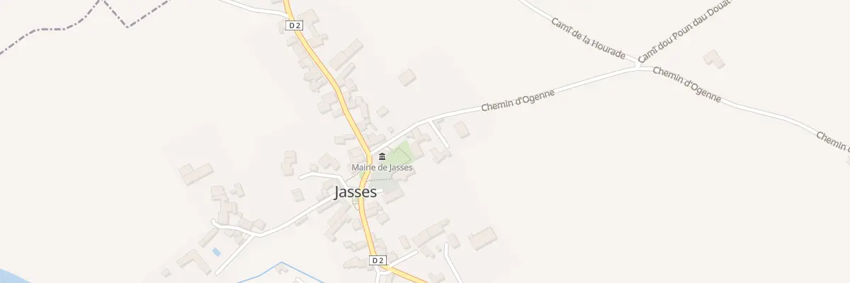 Plan du 4 Che d’Ogenne à Jasses