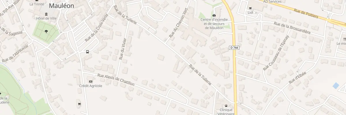 Plan du 10 Rue de la Tuilerie à Mauléon