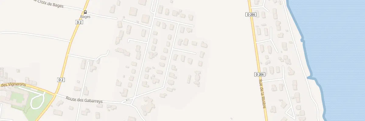 Plan du 2 Rue des Colibris à Pauillac