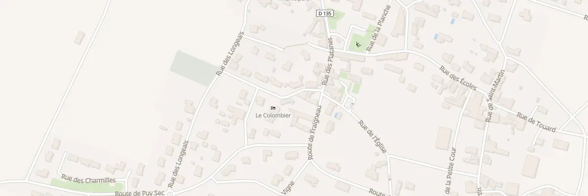 Plan du 5 Rue du cimetière à Saint-Martin-de-Fraigneau