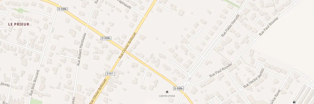 Plan du 5 Rue Amiral Courbet à Surgères