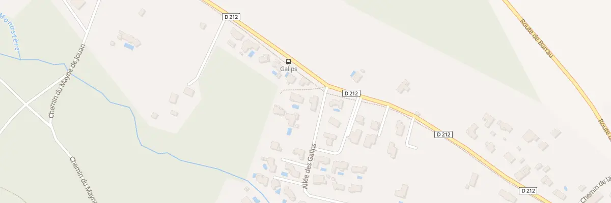 Plan du 66T Rte de Loustaou Vieil à Saint-Aubin-de-Médoc