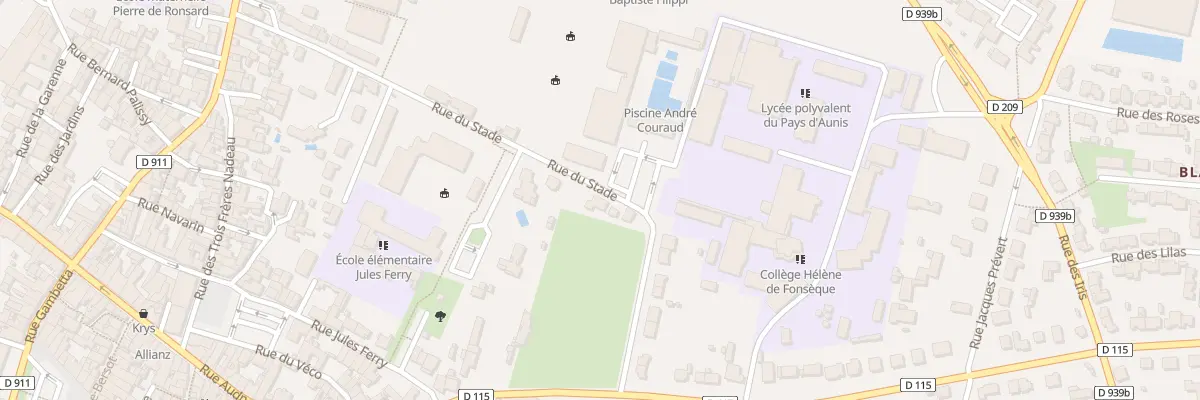 Plan du 15 Rue du Stade à Surgères