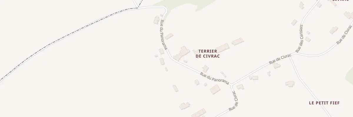 Plan du 10 Rue du Panorama à Saint-Fort-sur-Gironde