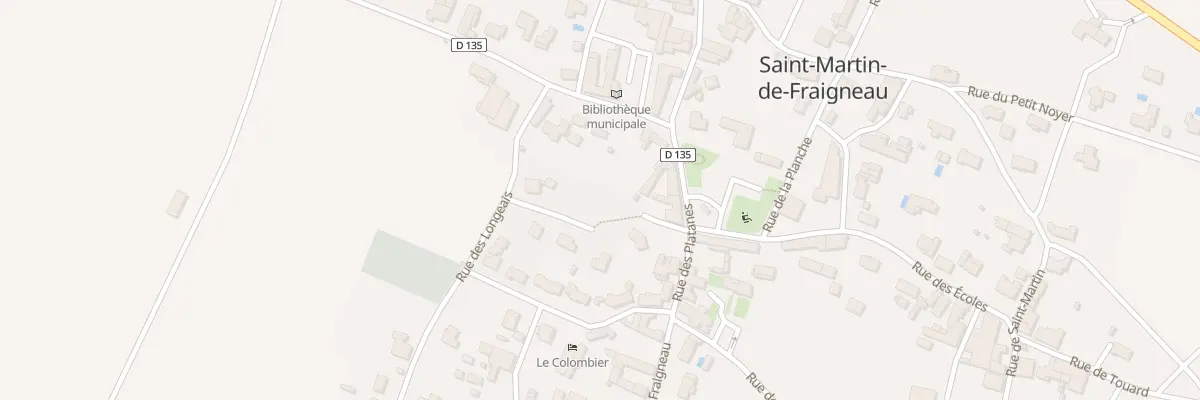 Plan du 5 Rue du Marronnier à Saint-Martin-de-Fraigneau