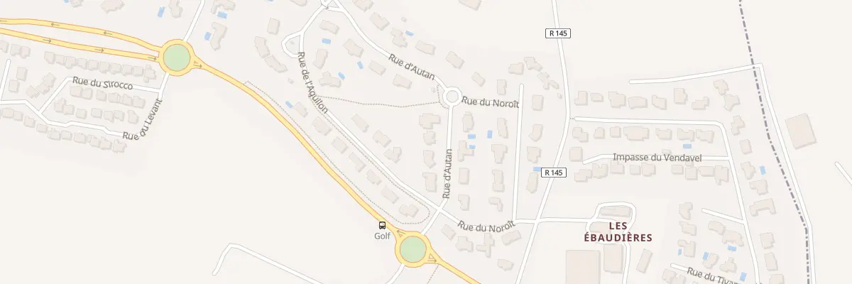 Plan du 20 Rue D’Autan à Changé