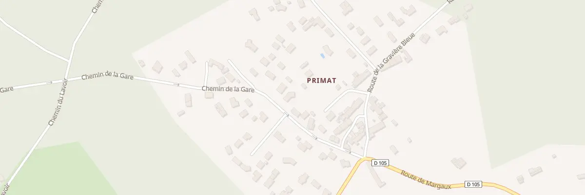 Plan du 13B Che de la Gare à Avensan
