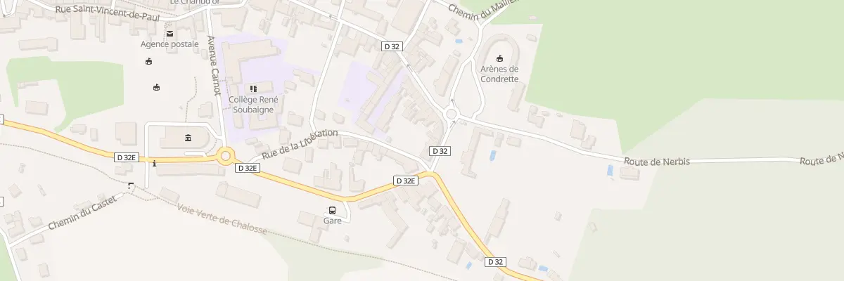 Plan du 52 Rue Jean Darcet à Mugron