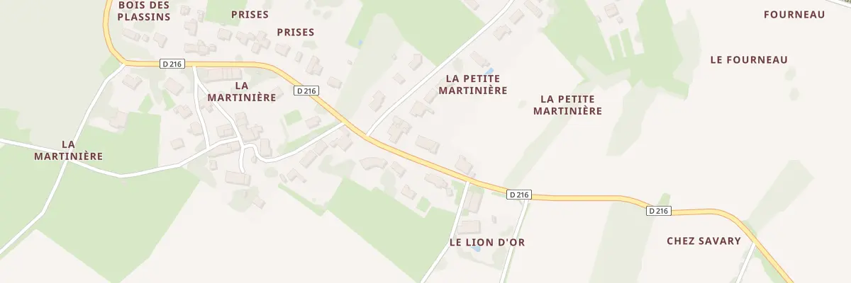 Plan du 140 Rte du Lion d’Or à Varzay