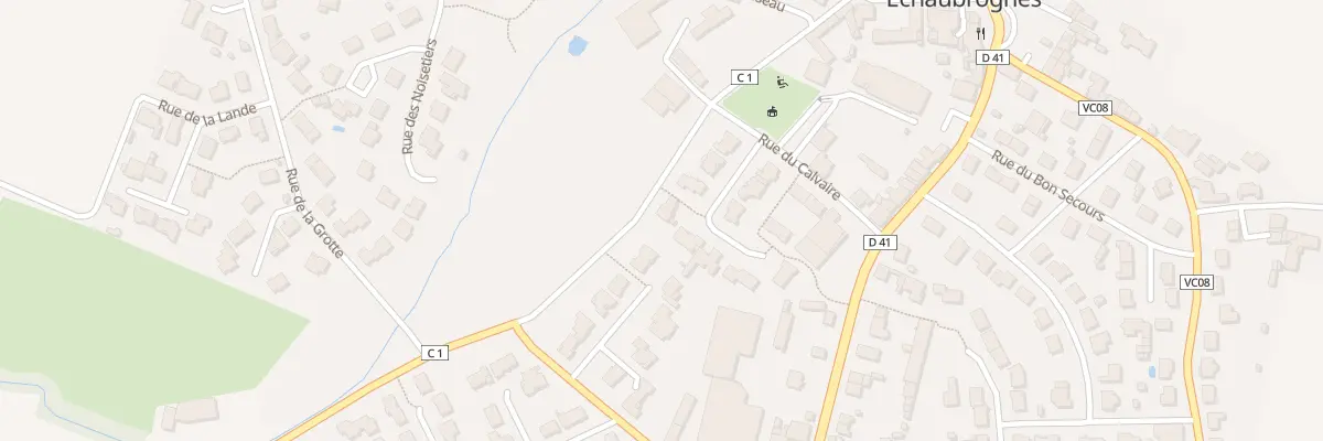 Plan du 8 Rue des Forges à Saint-Pierre-des-Échaubrognes