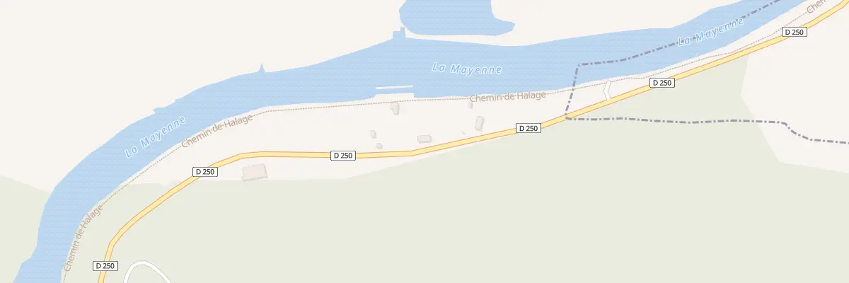 Plan du 3267 Rte de Montflours à Saint-Jean-sur-Mayenne