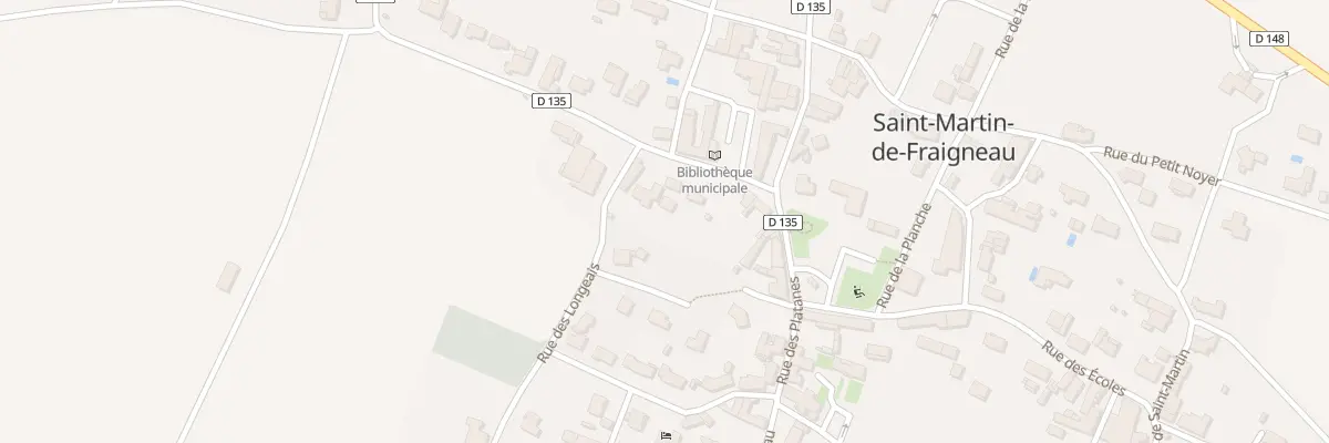 Plan du 11 Rue basse rue à Saint-Martin-de-Fraigneau