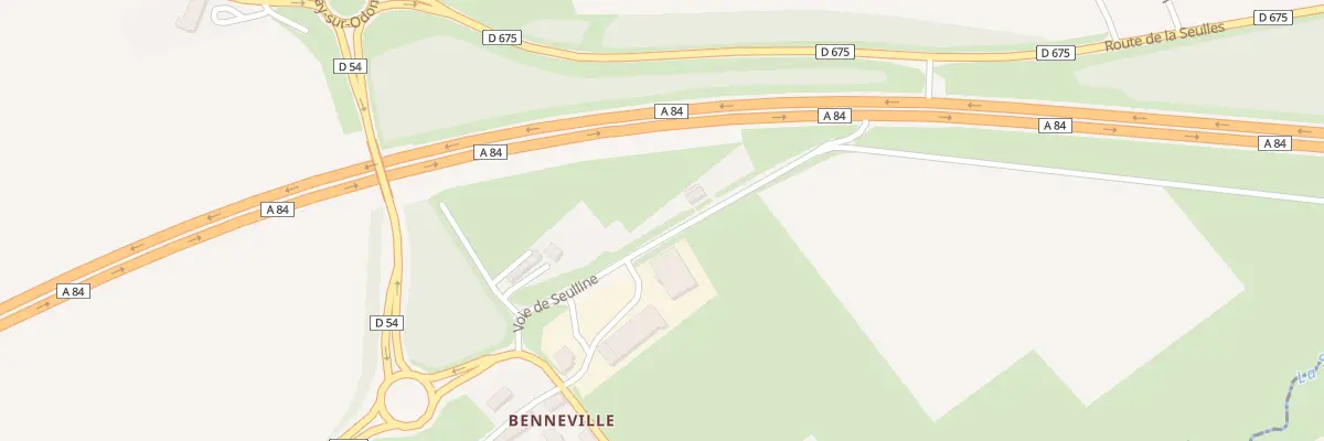 Plan du 189 Voie de Seulline à Cahagnes