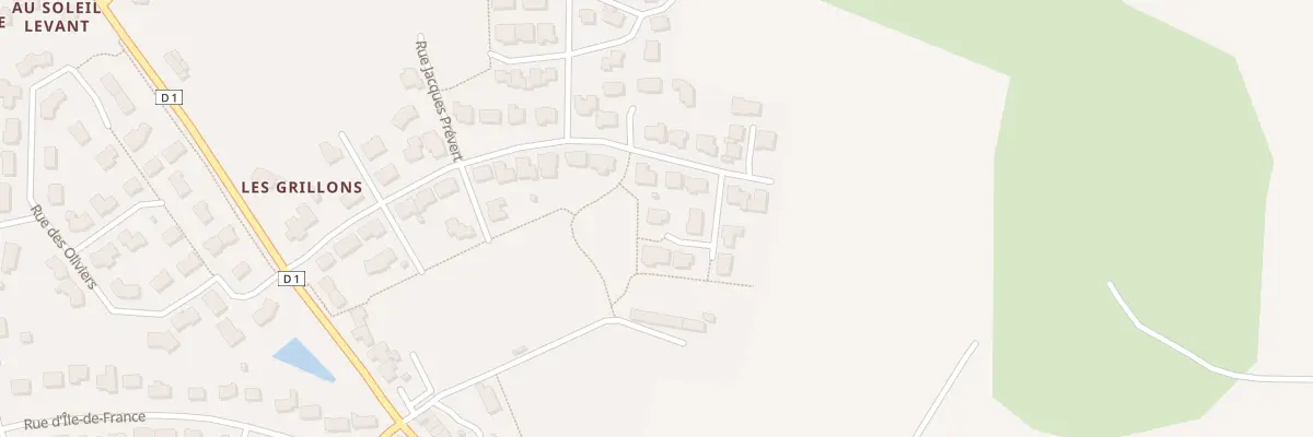 Plan du 4 Imp Honoré de Balzac à La Roche-Neuville