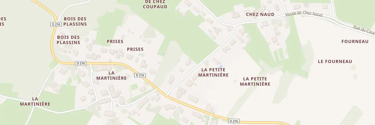 Plan du 72 Rte de Chez Naud à Varzay