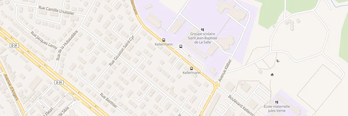 Plan du 62A Bd Kellermann à Laval