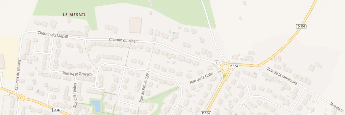 Plan du 7 Che du Mesnil à Saint-Clément-de-la-Place