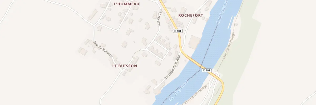 Plan du 11 Rue du Cap à Andouillé