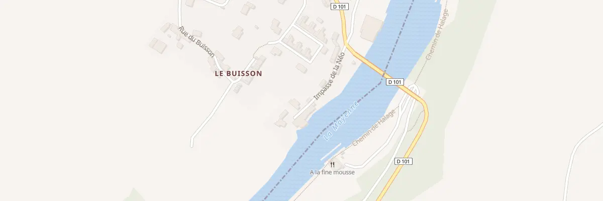 Plan du 3 Imp de la Néo à Andouillé