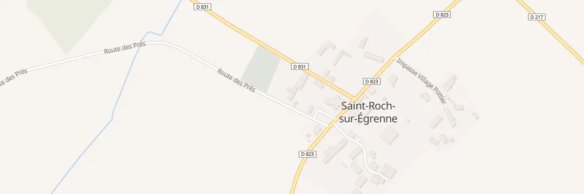 Plan du 70 Rte des Prés à Saint-Roch-sur-Égrenne