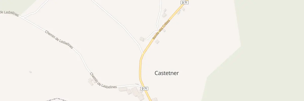 Plan du 120 Rte Des Crêtes à Castetner