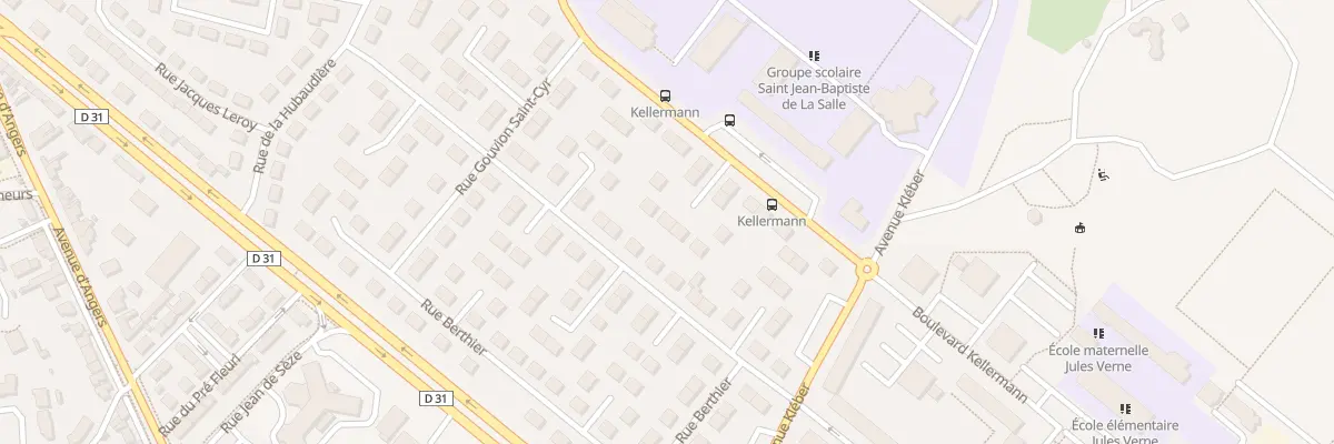 Plan du 62F Bd Kellermann à Laval