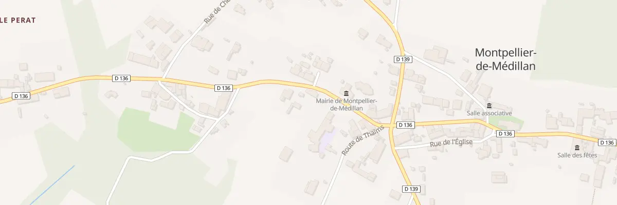 Plan du 11 Rte de Meursac à Montpellier-de-Médillan