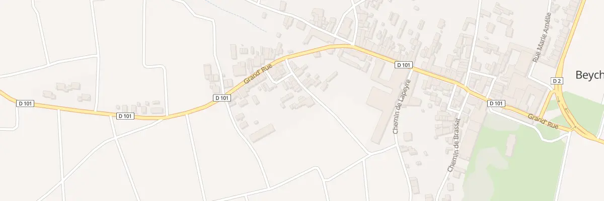Plan du 6B Che de Hortevie à Saint-Julien-Beychevelle