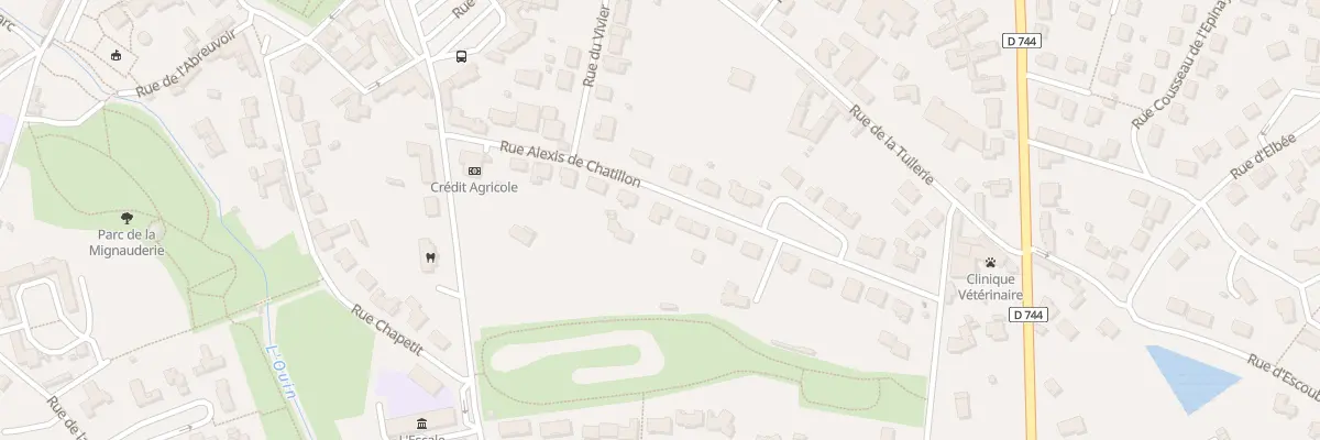 Plan du 14 Rue Alexis de Chatillon à Mauléon