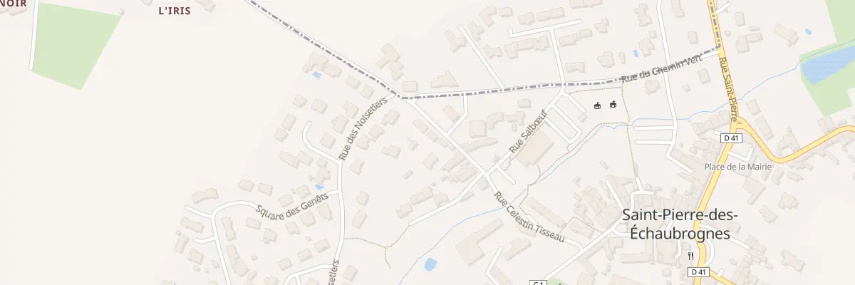 Plan du 9 Rue des Forts à Saint-Pierre-des-Échaubrognes