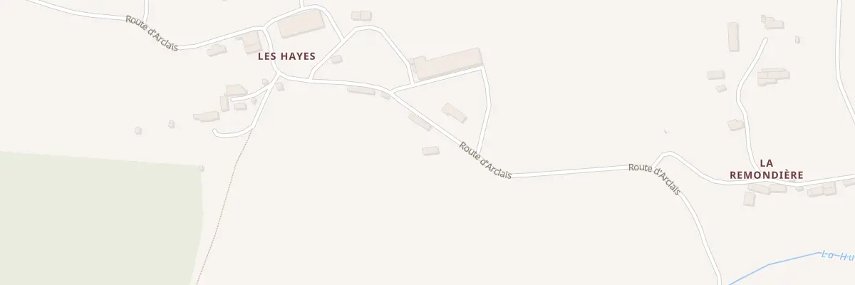 Plan du 9 Rte d’Arclais - Montchauvet à Souleuvre en Bocage