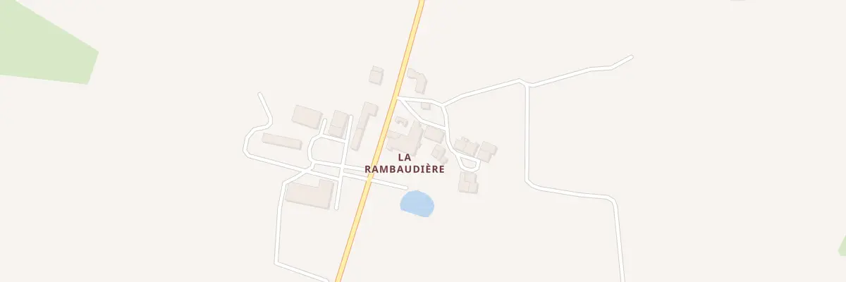 Plan du 1 La Rambaudière à Saint-Mesmin