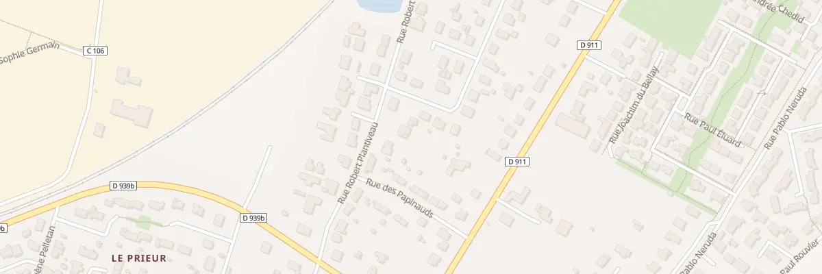 Plan du 31 Rue Robert Plantiveau à Surgères