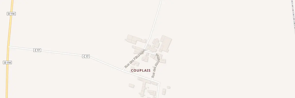Plan du 5 Rue des Paturages à Surgères