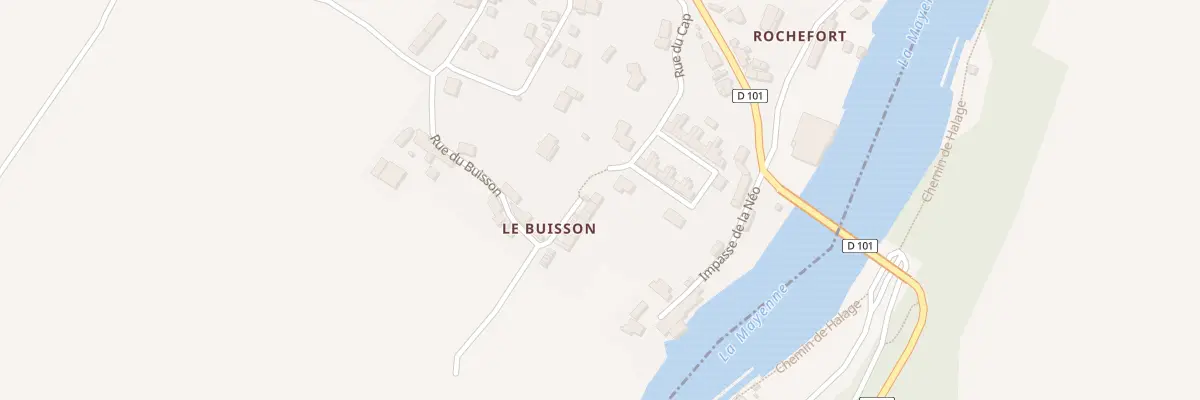 Plan du 20 Rue du Buison à Andouillé