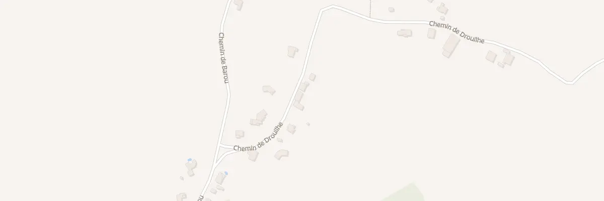 Plan du 200 Vc de Drouilhe à Bonnut