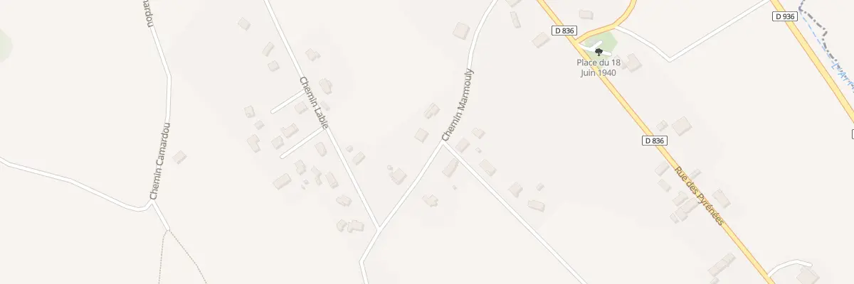 Plan du 4 Che Marmouly à Gurs