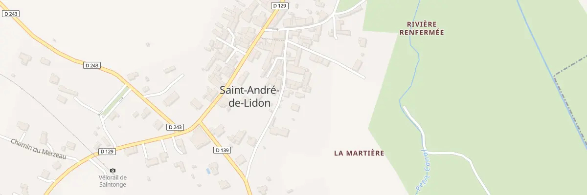 Plan du 15 Rue des Ecoles à Saint-André-de-Lidon