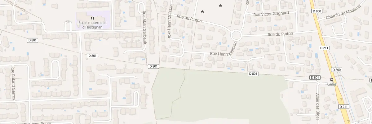 Plan du 38 Rue Henri Moissant à Saint-Médard-en-Jalles